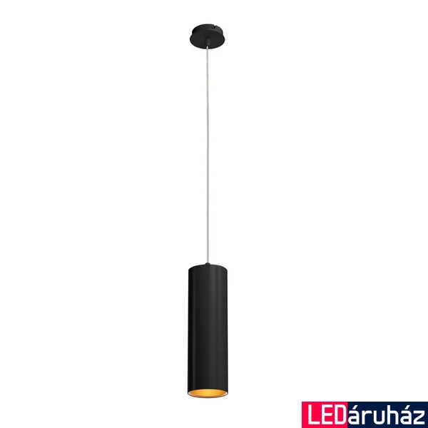 1 ágú függeszték, fekete, 3000K melegfehér, 200 lm, CRI 90, 28°, SLV Anela 1000813