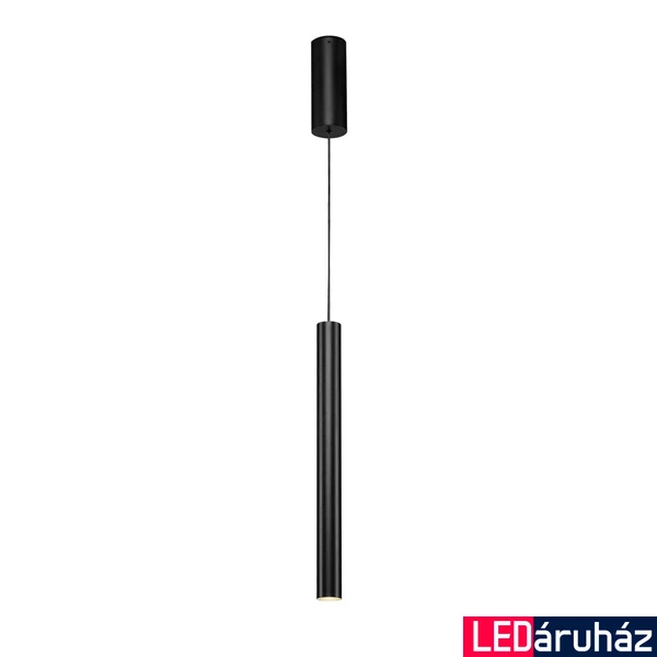 1 ágú függeszték, fekete, 3000K melegfehér, 700 lm, CRI 80, 30°, SLV Helia 40 152370