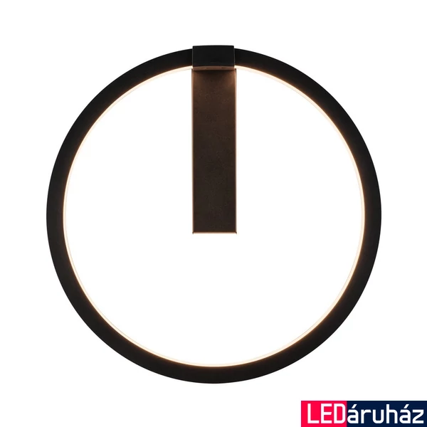 Fali lámpa, 40cm átmérő, fekete, 3000K/4000K CCT kapcsolóval, 720 lm, CRI 80, SLV One 40 1002915