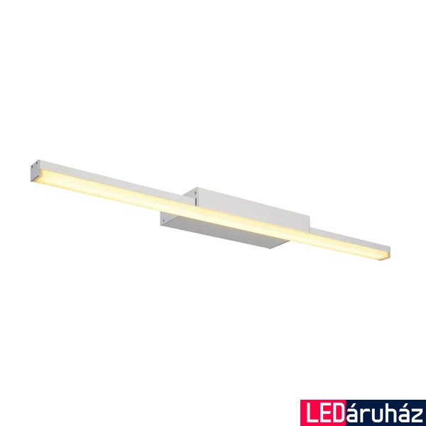 Fali lámpa, 61,5cm széles, szürke, 3000K/4000K CCT kapcsolóval, 1170 lm, CRI 80, 120°, SLV Glenos 1003508