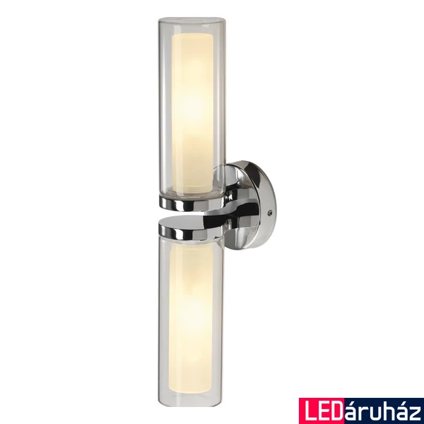 Fali lámpa, dupla, króm, E14, SLV Wl 106 1002229