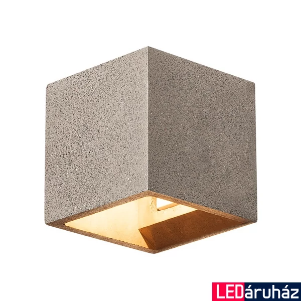 Fali lámpa, fekete, G9, SLV Solid Cube 1000911
