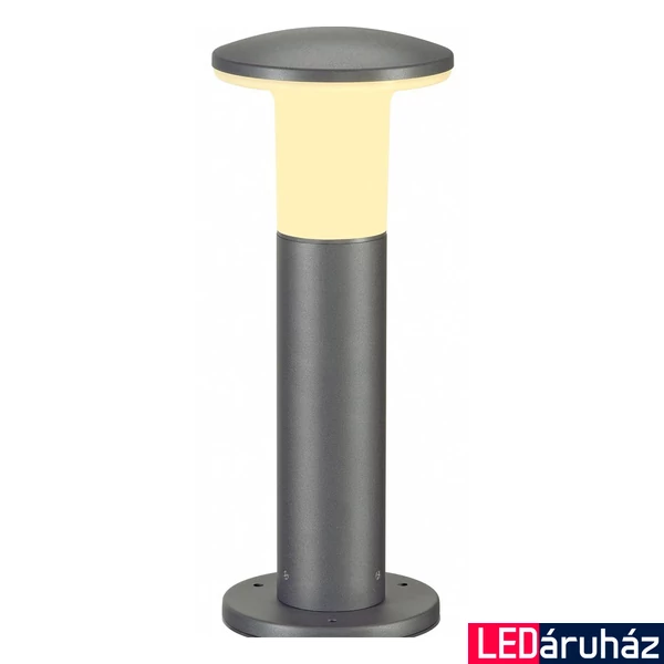 Kültéri Állólámpa, 40cm magas, antracit, E27, SLV Alpa Mushroom 228935