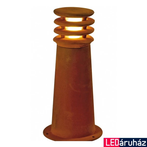 Kültéri Állólámpa, 40cm magas, rozsda, E27, SLV Rusty 40 229020