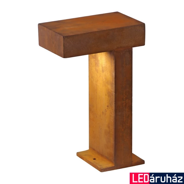 Kültéri Állólámpa, 40cm magas, rozsda, GX53, SLV Rusty Pathlight 230090