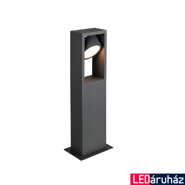 Kültéri Állólámpa, 45cm magas, dupla, antracit, 3000K/4000K CCT kapcsolóval, 1100 lm, CRI 80, 95°, SLV Eskina Frame 1004749