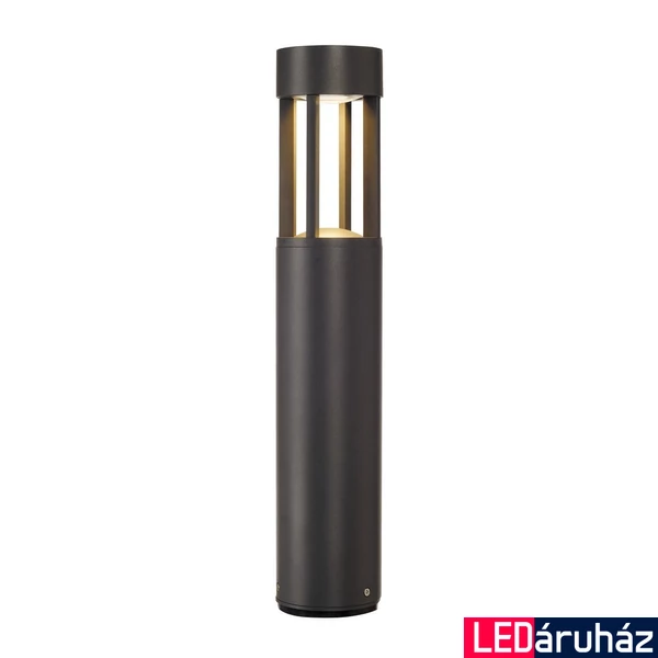 Kültéri Állólámpa, 46,5cm magas, antracit, 3000K melegfehér, 200 lm, CRI 80, 68°, SLV Slots 45 231815