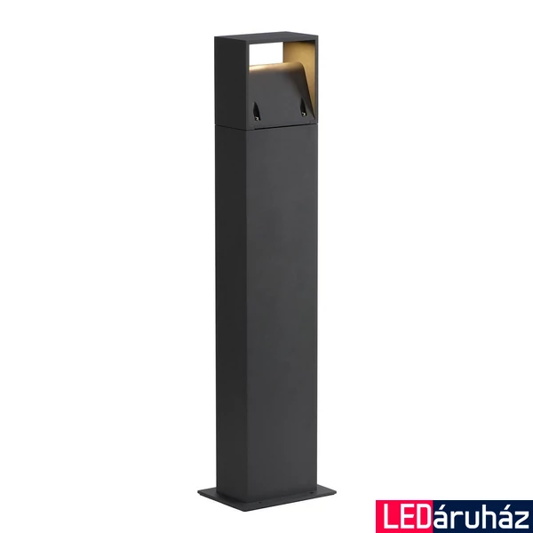 Kültéri Állólámpa, 69,5cm magas, antracit, 3000K melegfehér, 420 lm, CRI 80, SLV Logs 232125
