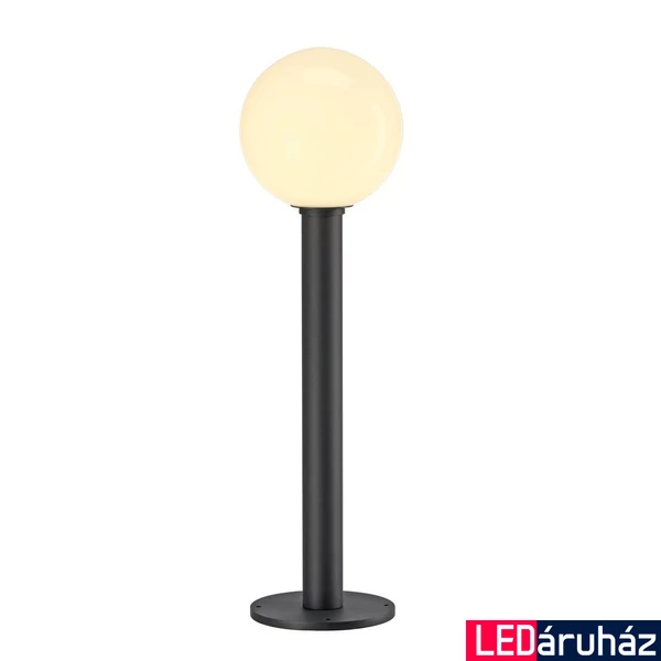 Kültéri Állólámpa, 70cm magas, antracit, E27, SLV Gloo Pure 1002001