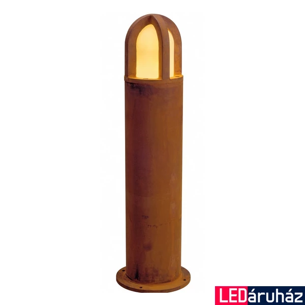 Kültéri Állólámpa, 70cm magas, rozsda, E27, SLV Rusty Cone 70 229432