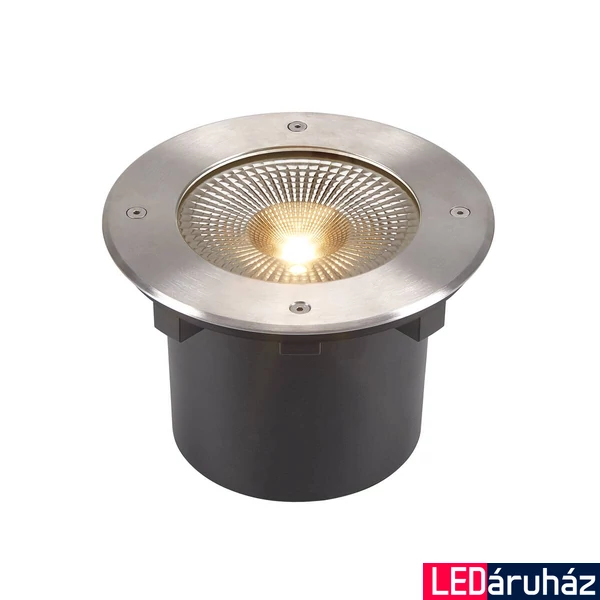 Kültéri Beépíthető lámpa, 20cm átmérő, 3000K melegfehér, 1530 lm, CRI 80, 120°, SLV Rocci 1006104