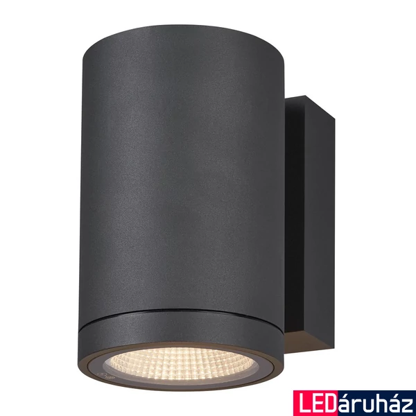 Kültéri Fali lámpa, antracit, 3000K/4000K CCT kapcsolóval, 720 lm, CRI 90, 38°, SLV Enola M 1003423