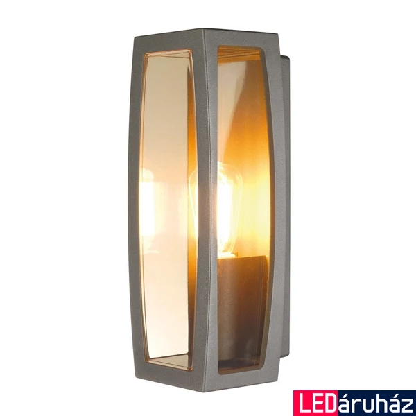 Kültéri Fali lámpa, antracit, E27, SLV Meridian Box 230655
