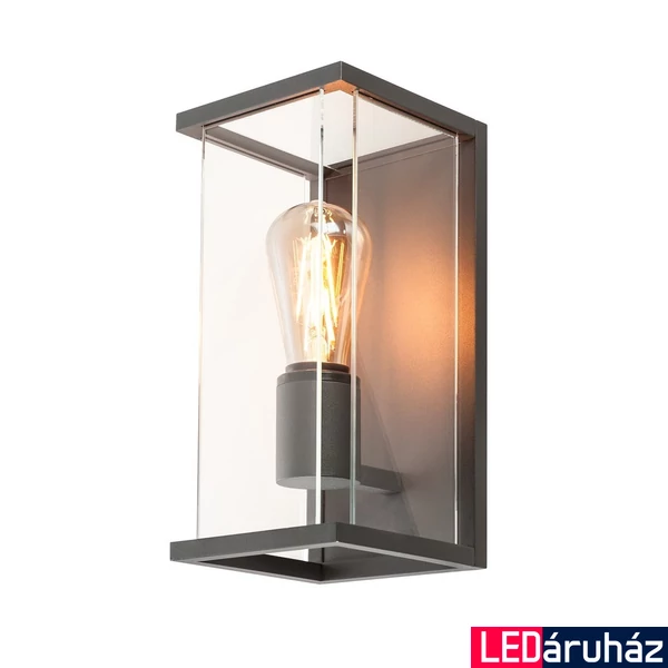 Kültéri Fali lámpa, antracit, E27, SLV Quadrulo 1002403