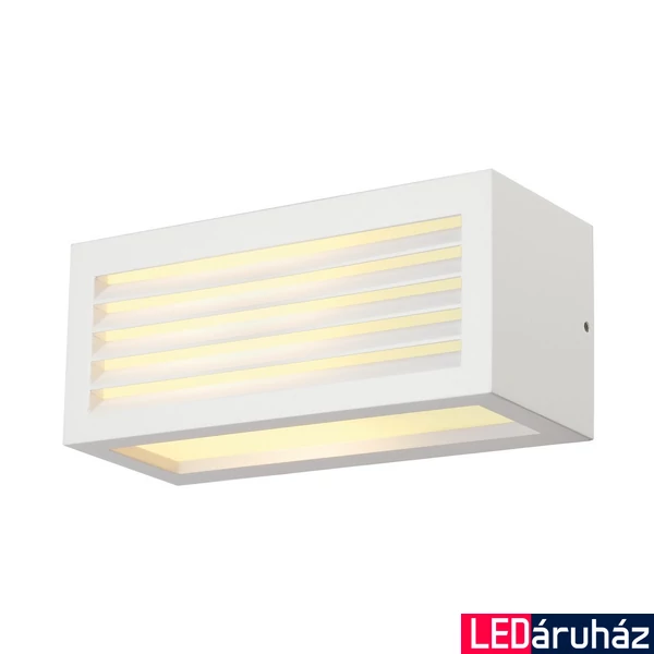 Kültéri Fali lámpa, fehér, E27, SLV Box-L 232491