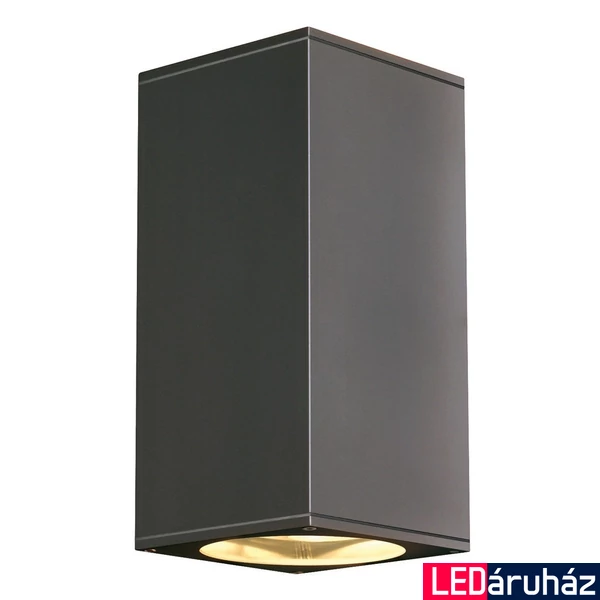 Kültéri Fali lámpa, lefelé és felfelé világít, antracit, GU10, SLV Big Theo 229575