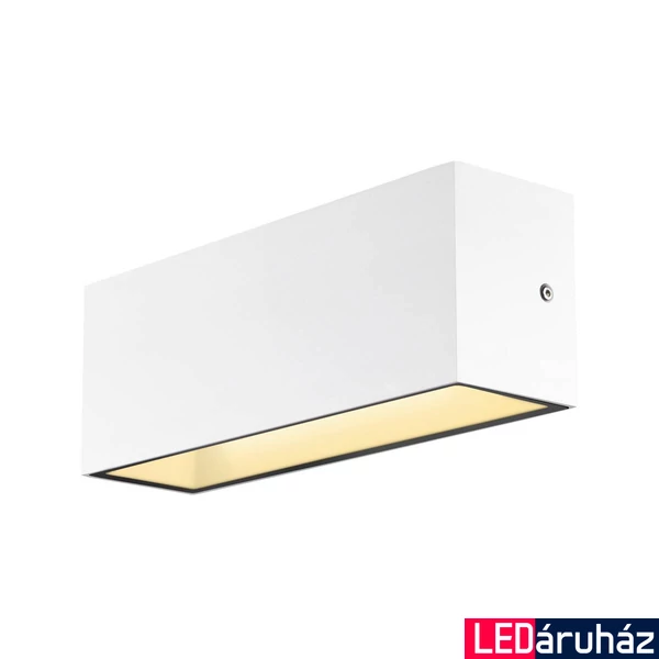 Kültéri Fali lámpa, lefelé és felfelé világít, fehér, 3000K/4000K CCT kapcsolóval, 2700 lm, CRI 80, 105°, SLV Sitra L Up/down 1005156