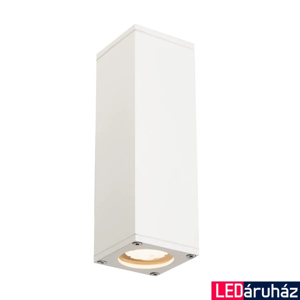 Kültéri Fali lámpa, lefelé és felfelé világít, fehér, GU10, SLV Theo Up/down 229531