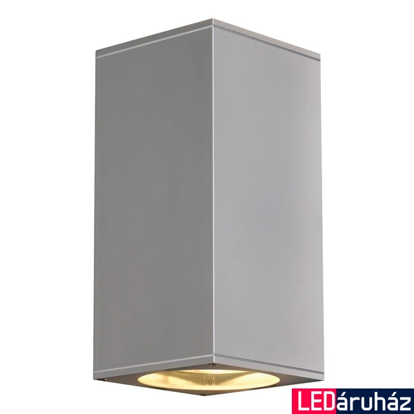 Kültéri Fali lámpa, lefelé és felfelé világít, szürke, GU10, SLV Big Theo 229574