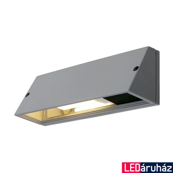 Kültéri Fali lámpa, szürke, E27, SLV Pema 230034