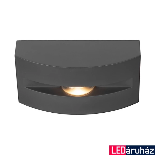 Kültéri Fali/mennyezeti lámpa, antracit, 3000K melegfehér, 60 lm, CRI 80, SLV Out Beam Frame 1003518