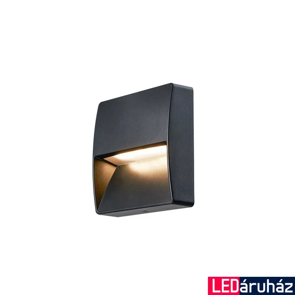 Kültéri Süllyesztett lámpa, antracit, 3000K/4000K CCT kapcsolóval, 150 lm, CRI 90, SLV Downunder 1002869