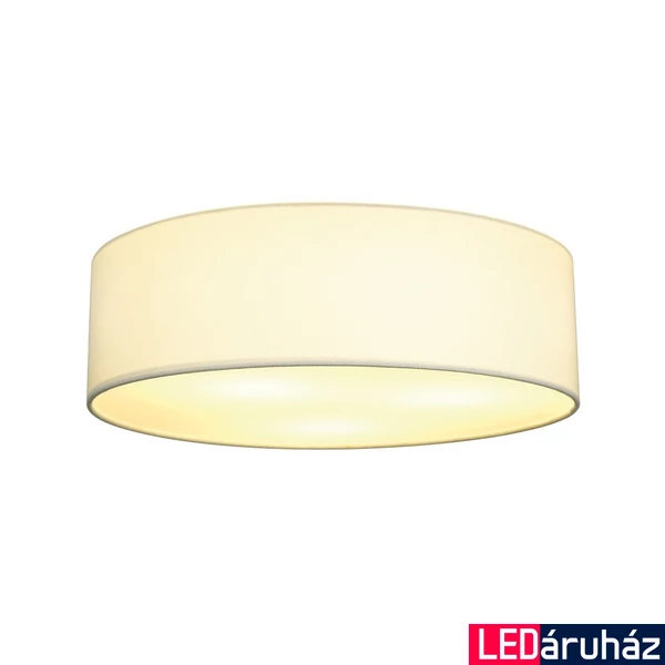 Mennyezeti lámpa, 50cm átmérő, fehér, E27, SLV Tenora 156051