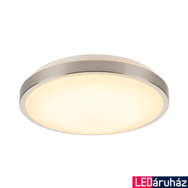 Mennyezeti lámpa, szürke, 3000K melegfehér, 1200 lm, CRI 80, 120°, SLV Marona 155156