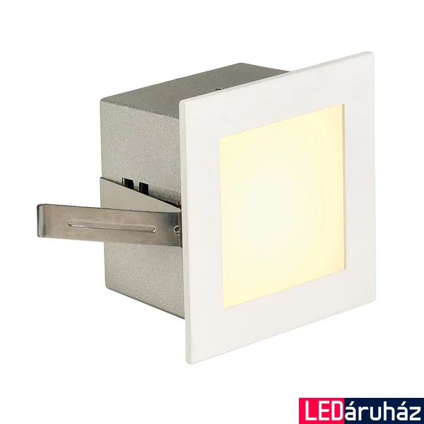 Süllyesztett lámpa, fehér, 3000K melegfehér, 40 lm, CRI 90, SLV Frame Basic 113262