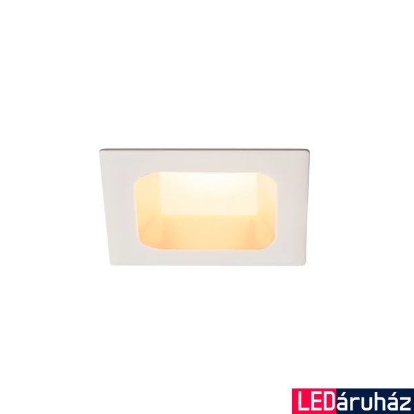 Süllyesztett lámpa, fehér, 3000K melegfehér, 880 lm, CRI 80, 80°, SLV Verlux, Süllyesztett 112682