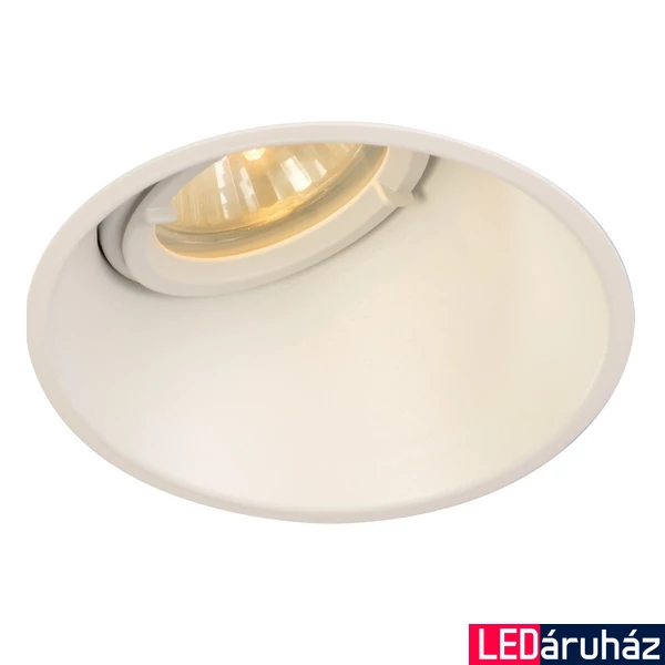 Süllyesztett lámpa, fehér, GU10, SLV Horn-A 113151