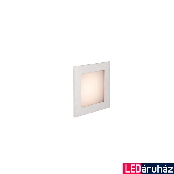 Süllyesztett lámpa, szürke, 2700K melegfehér, 140 lm, CRI 90, SLV Frame 1000577