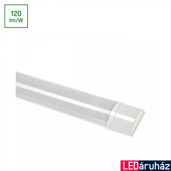 Armatúra, fehér, 3000K melegfehér, beépített LED, 3400 lm, CRI 80, 120°, SPECTRUM LED SLI045008WW_PW