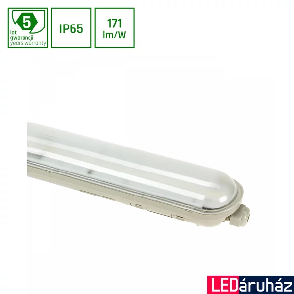 Armatúra, fehér, 4000K melegfehér, beépített LED, 8000 lm, CRI 80, 120°, SPECTRUM LED SLI028026NW_PW