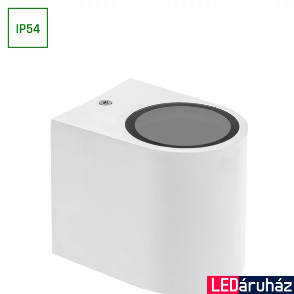 Kültéri Fali lámpa, fehér, GU10, SPECTRUM LED SLIP007009