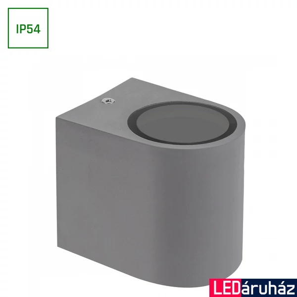 Kültéri Fali lámpa, szürke, GU10, SPECTRUM LED SLIP007007