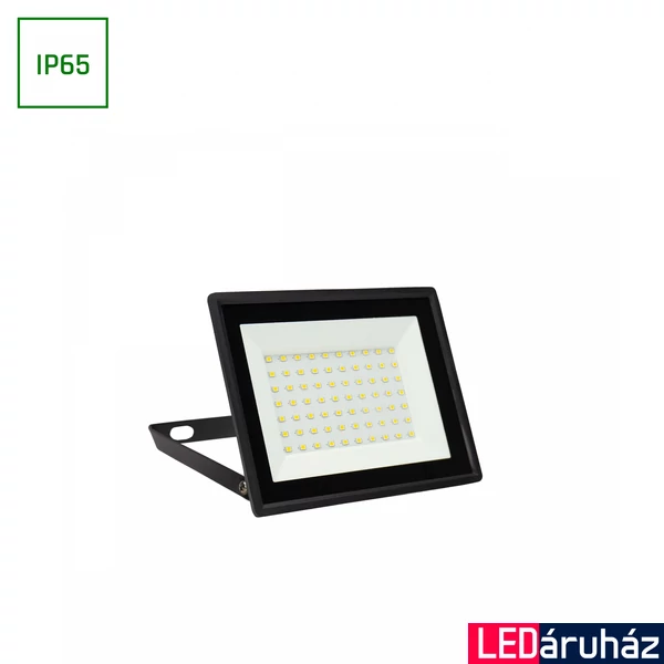 Kültéri Reflektor, fekete, 3000K melegfehér, beépített LED, 4300 lm, CRI >70, 100°, SPECTRUM LED SLI029051WW_PW