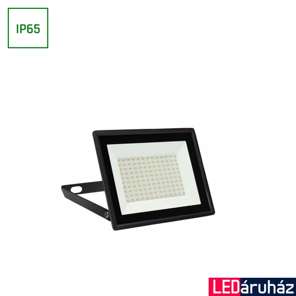 Kültéri Reflektor, fekete, 4000K melegfehér, beépített LED, 9000 lm, CRI >70, 100°, SPECTRUM LED SLI029046NW_PW