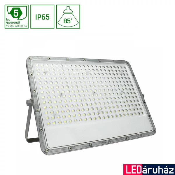 Kültéri Reflektor, szürke, 4000K melegfehér, beépített LED, 13600 lm, CRI >80, 85°, SPECTRUM LED SLI029058NW_PW