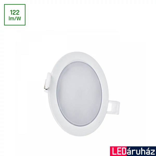 LED panel, fehér, 3000K melegfehér, beépített LED, 550 lm, CRI >80, 110°, SPECTRUM LED SLI037027WW_PW