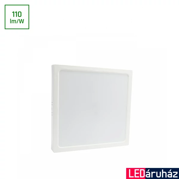 LED panel, fehér, 4000K melegfehér, beépített LED, 1800 lm, CRI 80, 120°, SPECTRUM LED SLI037031NW_PW