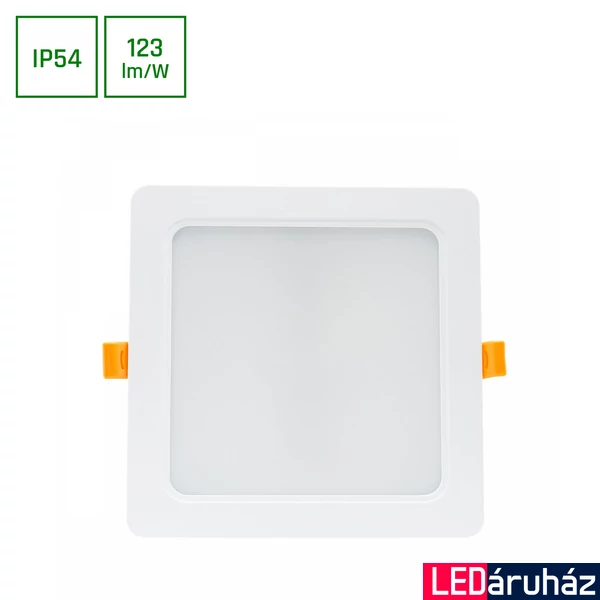 Mélysugárzó, fehér, 6000K melegfehér, beépített LED, 1600 lm, CRI 80, 110°, SPECTRUM LED SLI043011CW_PW