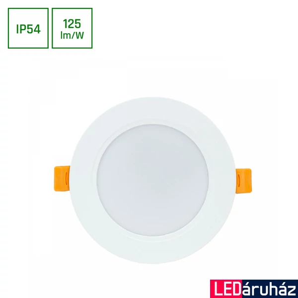 Mélysugárzó, fehér, 6000K melegfehér, beépített LED, 725 lm, CRI 80, 110°, SPECTRUM LED SLI043022CW_PW