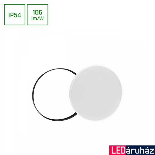 Mennyezeti lámpa, fehér, 3000K melegfehér, 2200 lm, CRI >80, 115°, SPECTRUM LED SLI031036WW_PW