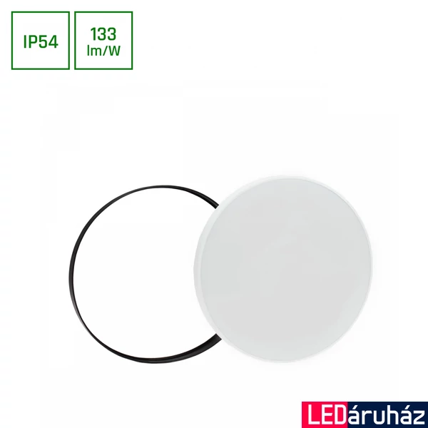 Mennyezeti lámpa, fehér, 4000K melegfehér, 3200 lm, CRI >80, 115°, SPECTRUM LED SLI031037NW_PW