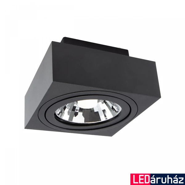 Mennyezeti lámpa, fekete, GU10, SPECTRUM LED SLIP005048