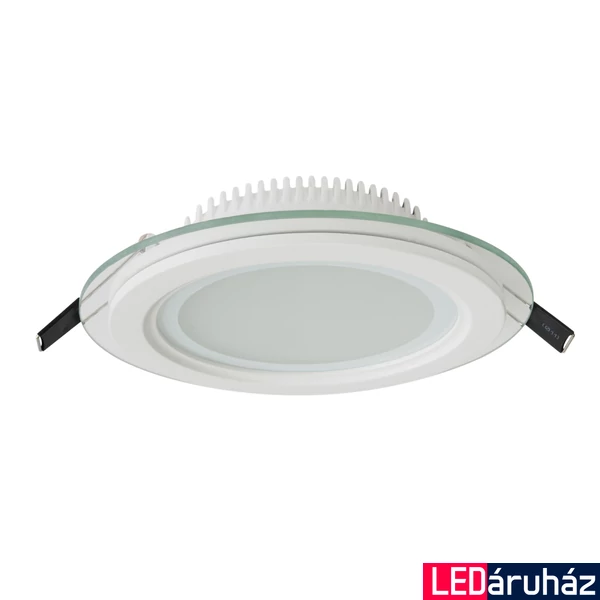 Mennyezeti szpot, fehér, 6000K melegfehér, beépített LED, 640 lm, CRI 80, 120°, SPECTRUM LED SLI021021CW