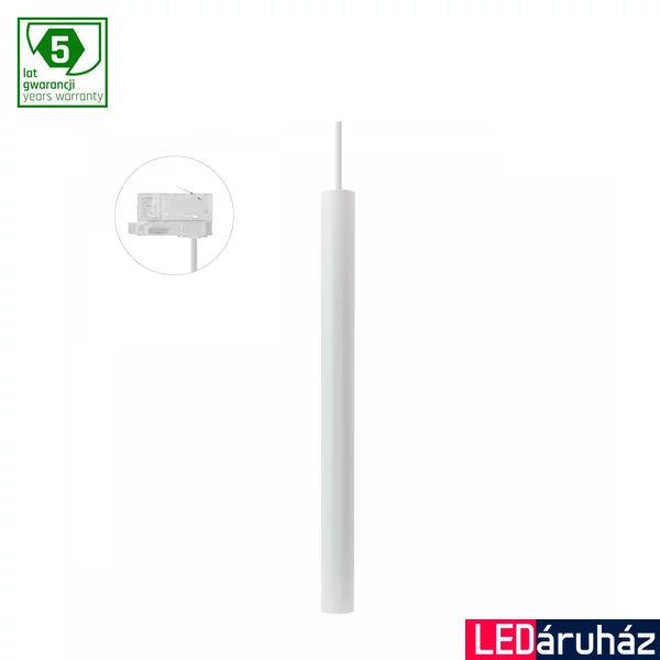 Sínre szerelhető lámpa, fehér, GU10, SPECTRUM LED SLIP005051