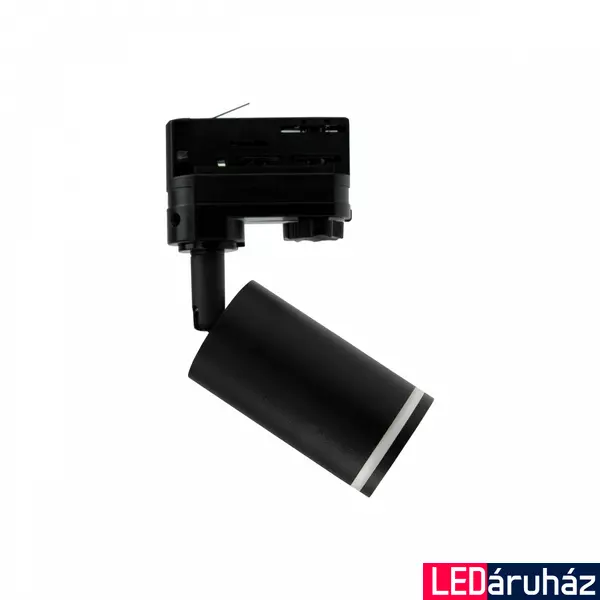 Sínre szerelhető lámpa, fekete, GU10, SPECTRUM LED SLIP003027