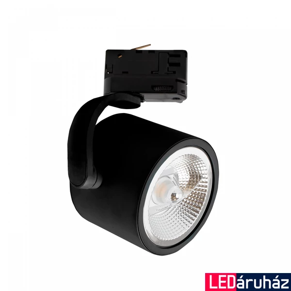 Sínre szerelhető lámpa, fekete, GU10, SPECTRUM LED SLIP003038
